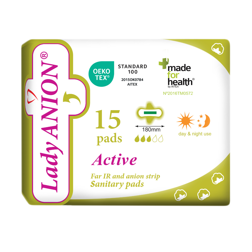 Ploni paketai Lady ANION Active