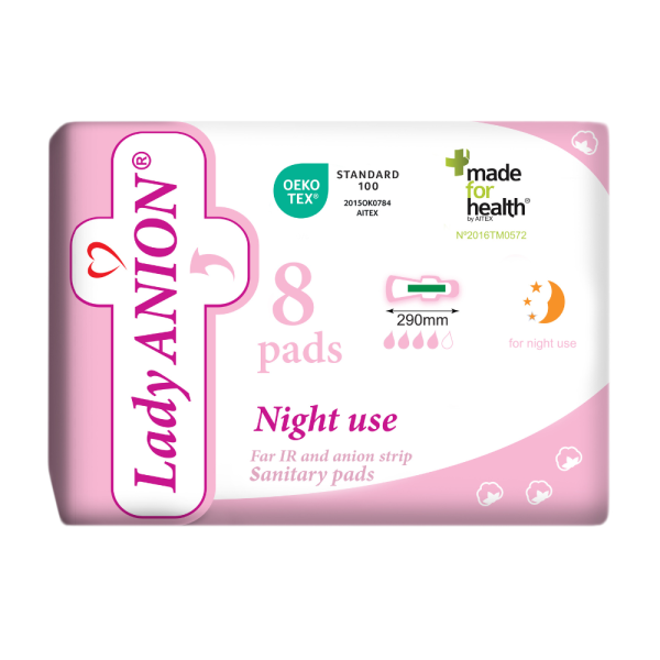Naktiniai paketai Lady ANION Night use