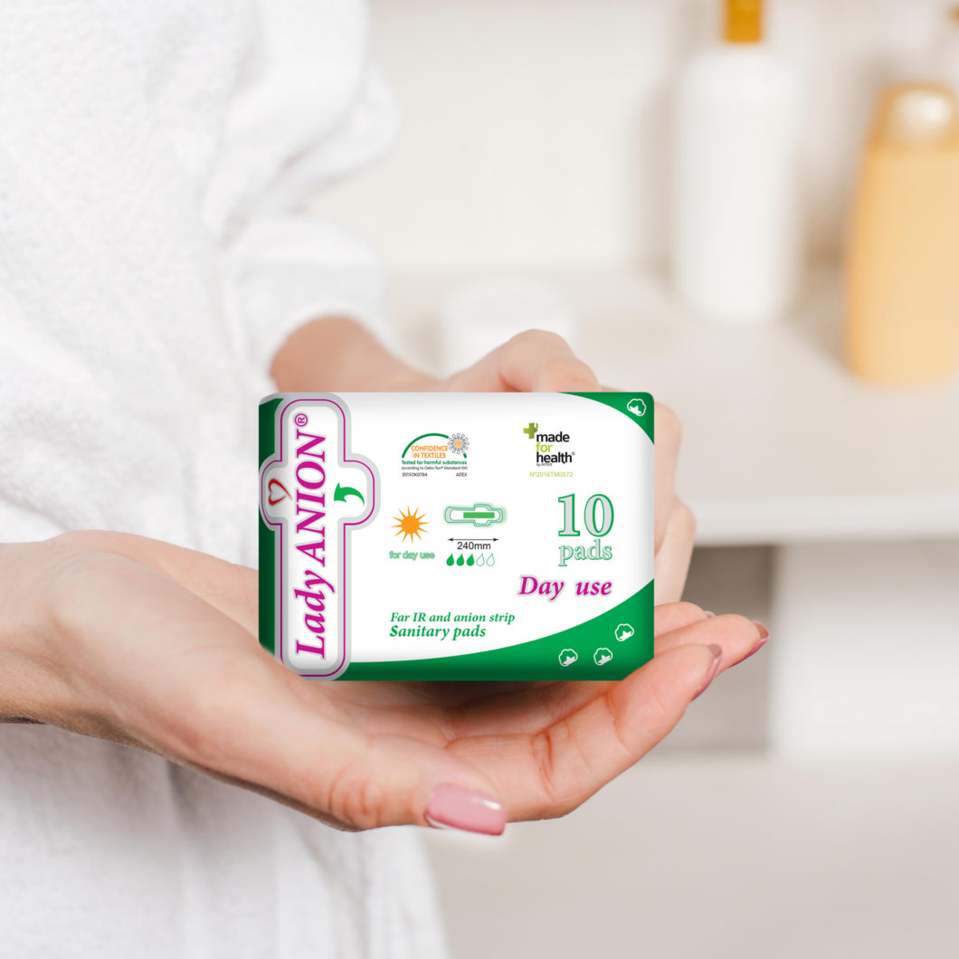 Higienos dėžutė „Užtikrintas sausumo pojūtis kasdien”