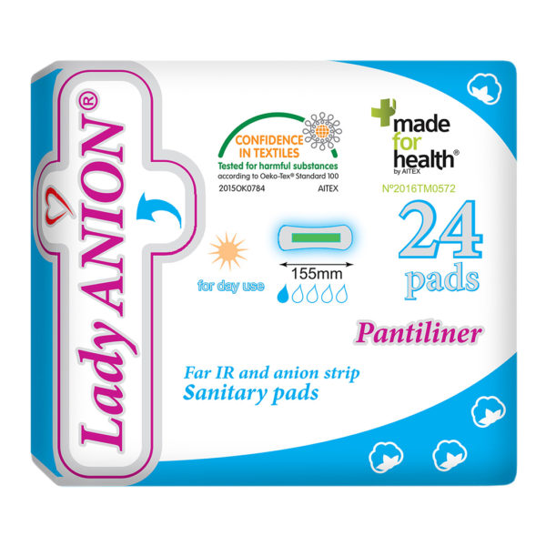 Kasdienio naudojimo ploni įklotai Lady ANION Pantiliner