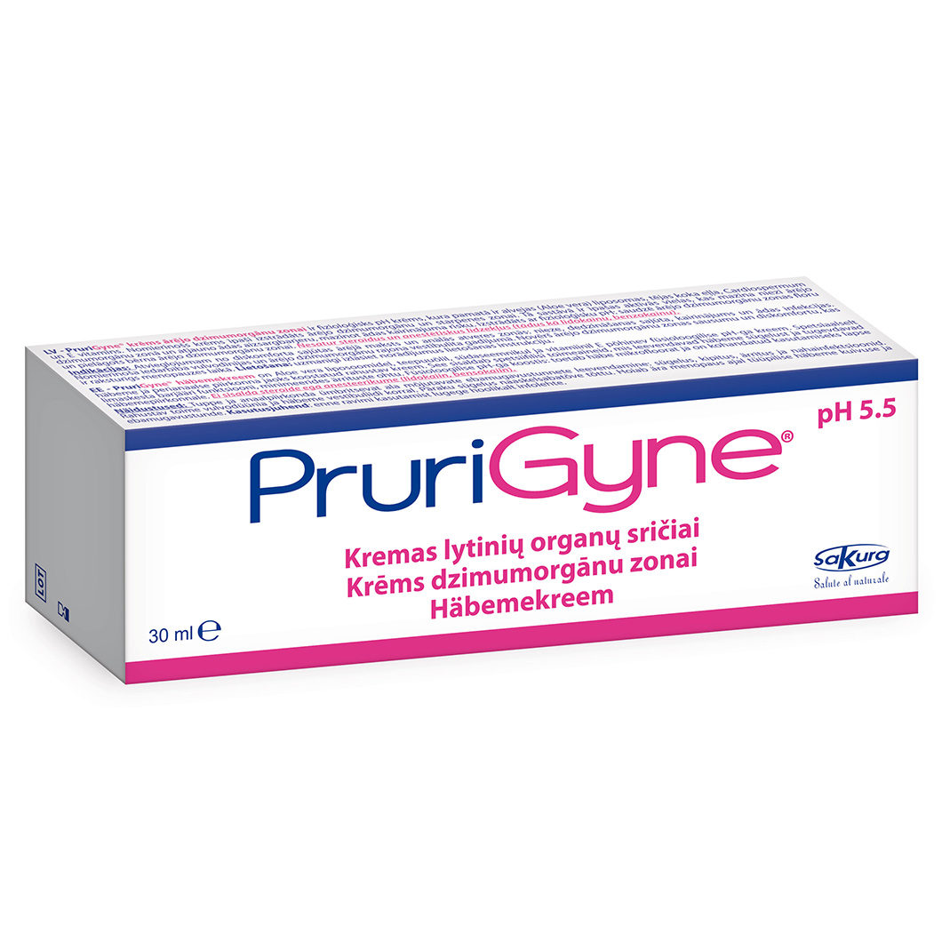 Krēms dzimumorgānu zonai PRURIGYNE, 30 ml