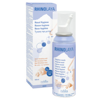 Rhinolaya Fort, Himalajų druskos hipertoninis nosies purškalas nuo slogos. 50ml