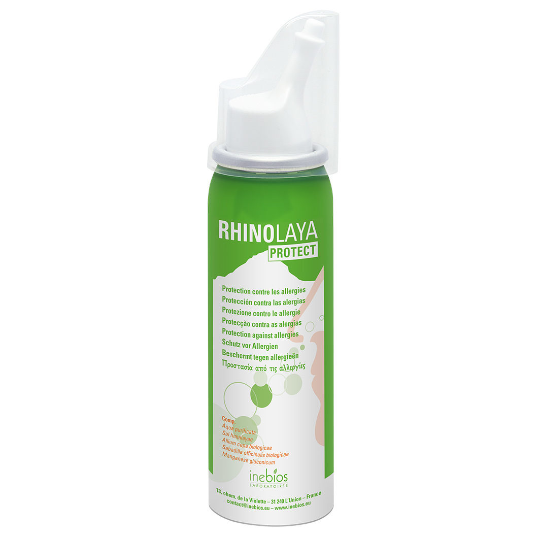 Изотонический спрей для носа с гималайской солью от аллергии RHINOLAYA PROTECT, 50 мл