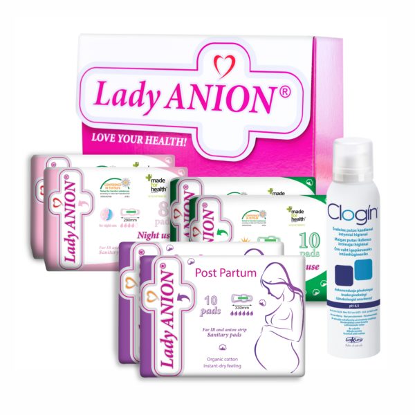 Higienos dėžutė po gimdymo