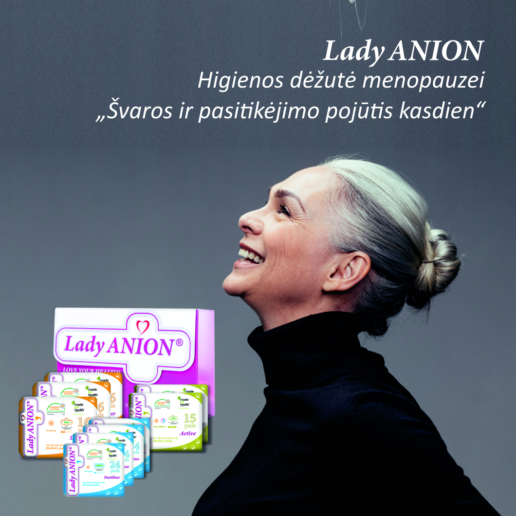 Higienos dėžutė menopauzei „Švaros ir pasitikėjimo pojūtis kasdien”