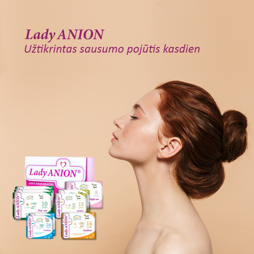 Higienos dėžutė „Užtikrintas sausumo pojūtis kasdien”