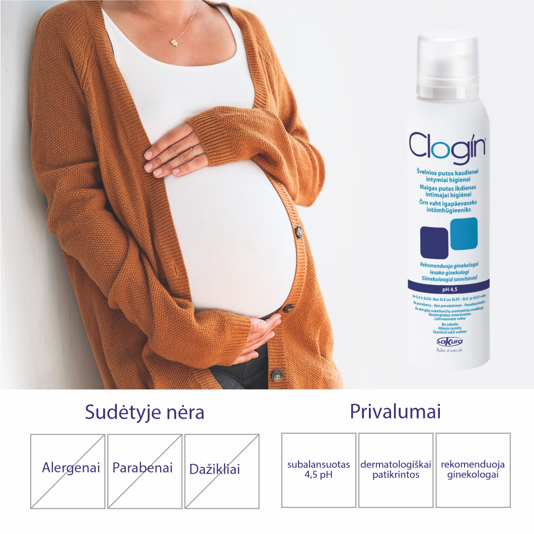 Higienos dėžutė po gimdymo