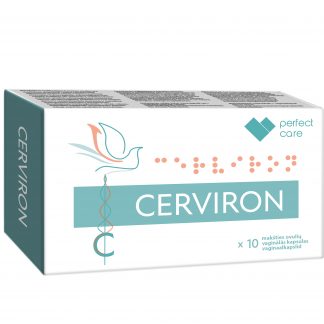 Ovules for the treatment of cervical lesions, CERVIRON, 10 pcs