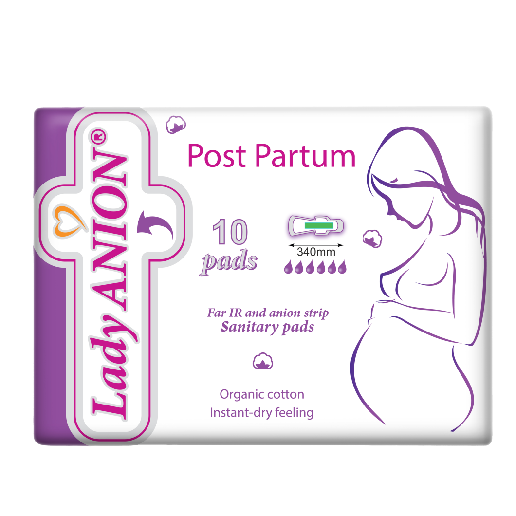 Paketai po gimdymo Lady ANION Post Partum